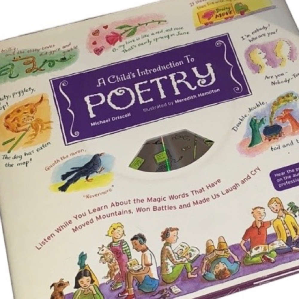 SALE!! COPY audio book A Child’s Introduction to Poetry & CD